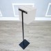 FixtureDisplays®White Metal Donation Box Floor Stand Lobby Foyer Tithes & Offering Suggestion Collection Ballot Box 11065+10918-WHITE